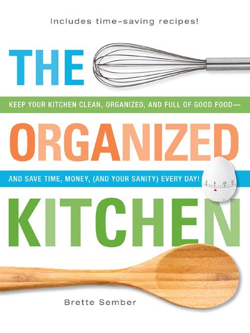 Title details for The Organized Kitchen by Brette Sember - Wait list